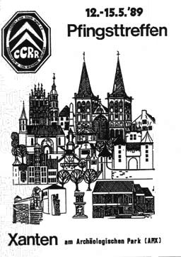 Aufkleber Pfingsttreffen 1989