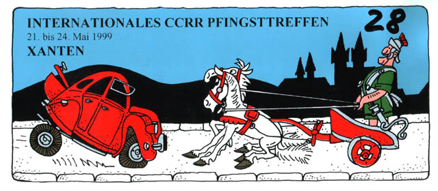Aufkleber Pfingsttreffen 1999