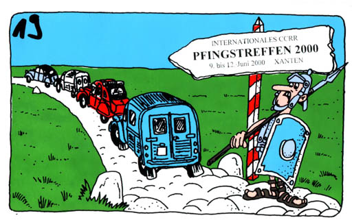 Aufkleber Pfingsttreffen 2000