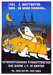 Aufkleber Pfingsttreffen 2003