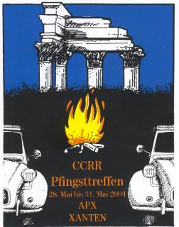 Aufkleber Pfingsttreffen 2004