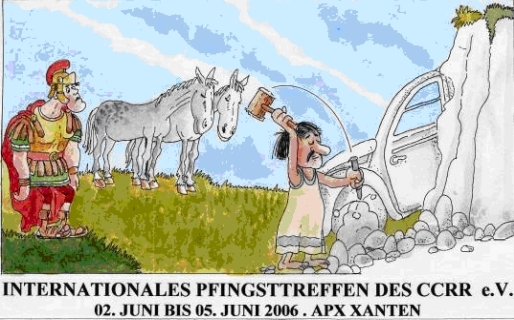 Aufkleber Pfingsttreffen 2006