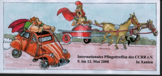 Aufkleber Pfingsttreffen 2008
