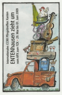 Aufkleber Pfingsttreffen 2009