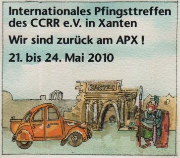 Aufkleber Pfingsttreffen 2010
