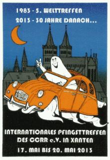 Aufkleber Pfingsttreffen 2013