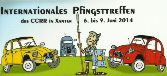 Aufkleber Pfingsttreffen 2014