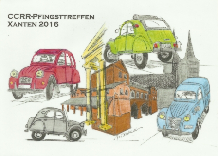 Aufkleber Pfingsttreffen 2016