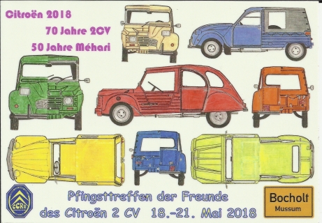 Aufkleber Pfingsttreffen 2018