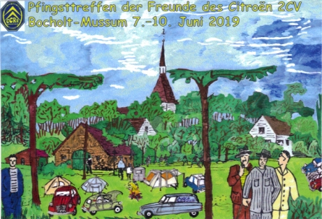 Aufkleber Pfingsttreffen 2019