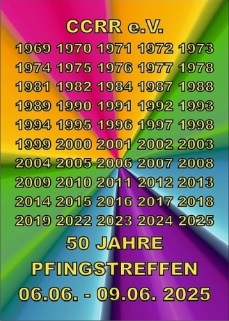 Aufkleber Pfingsttreffen 2025